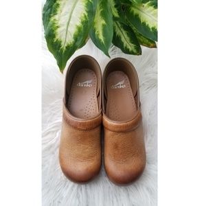 Dansko Professional Honey Distressed Clog